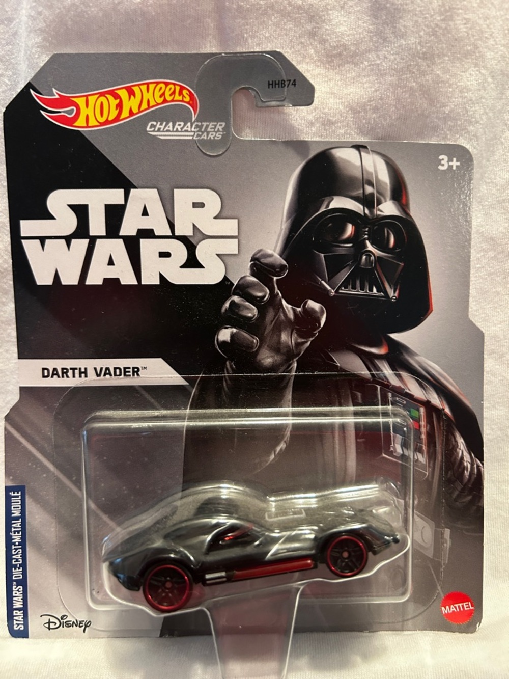 Hot Wheels Star Wars Darth Vader Character Car - Black & Red